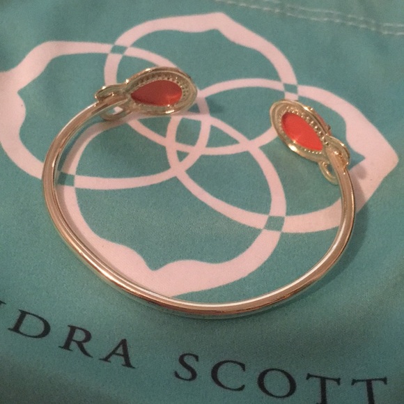 Kendra Scott orange Andy Bracelet - Picture 3 of 4